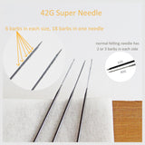 Felting Needles - 12 different sizes and types to choose