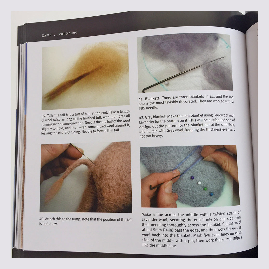 Book for learning needle felting - The Ashford Book of Needle Felting