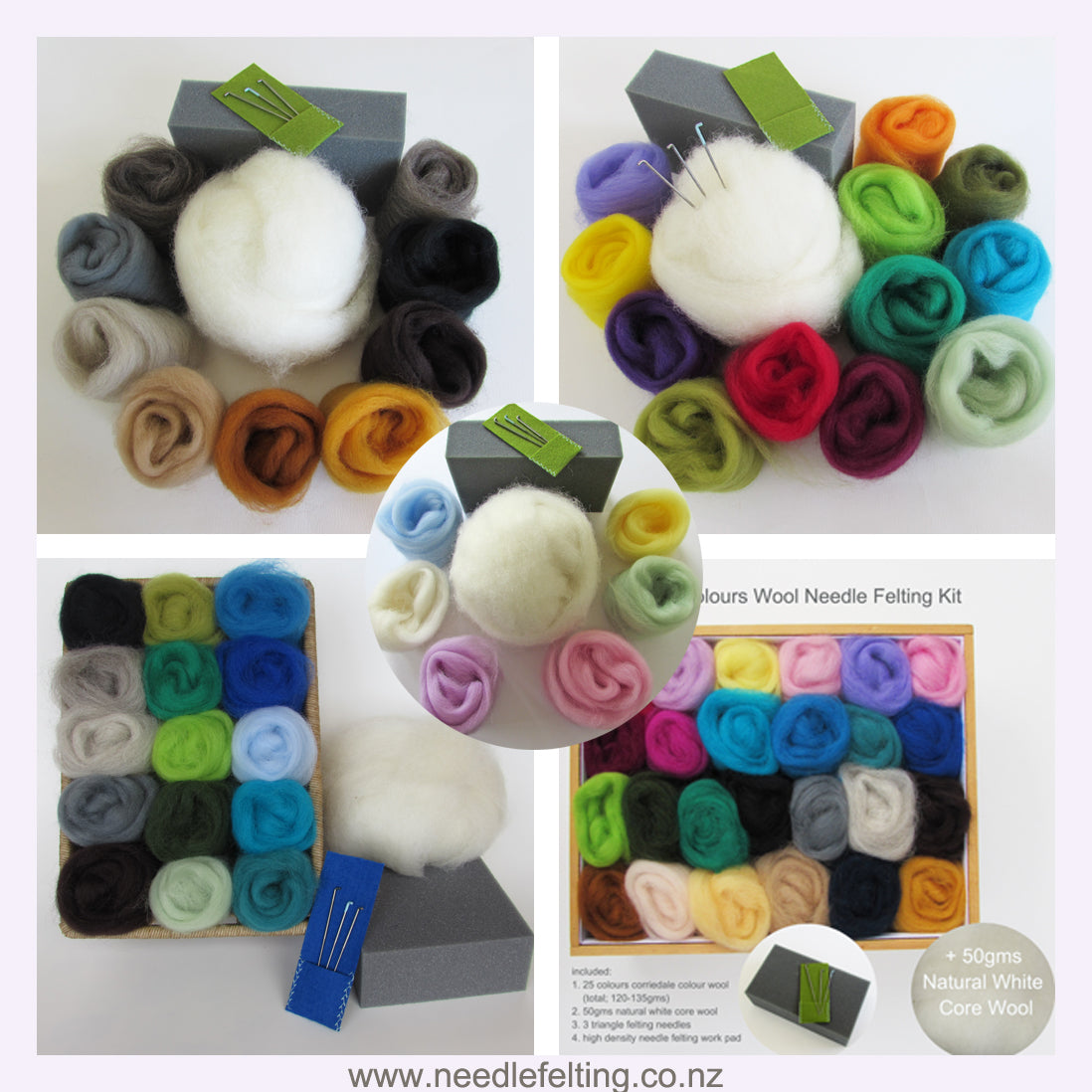 Needle Felting NZ needle felting supplies NZ wool roving felting craft