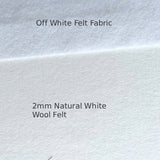 2D Wool Painting Base – Felt Sheets for Needle Felting (30 × 50 cm)