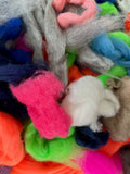 Clearance items - Great price mixed colours wool pack