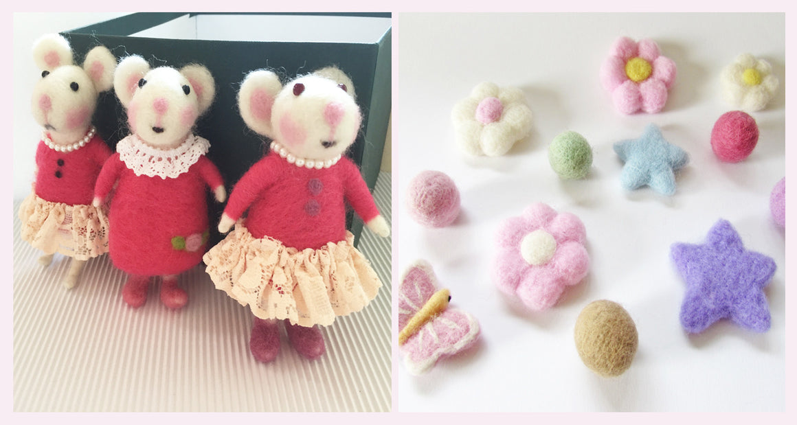 Needle Felting NZ needle felting supplies NZ wool roving felting craft