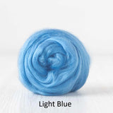 Tussah Silk Sliver -  Imported from Italy