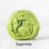 Tussah Silk Sliver -  Imported from Italy