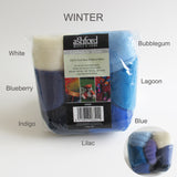 Ashford Multi Colour Wool Pack - 9 different combinations