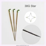 Felting Needles Set - 7 special felting needles (Star , Spiral & Crown needles)