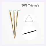 6 Felting Needles for needle felting - Triangle blade