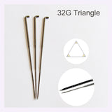 6 Felting Needles for needle felting - Triangle blade