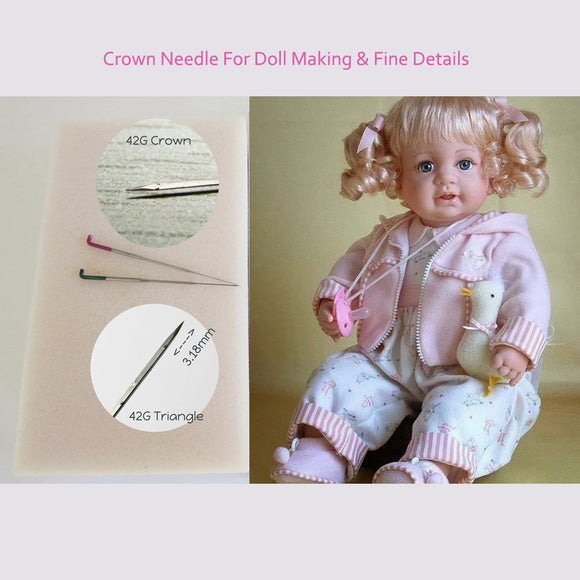 Crown Needle & Extra Fine Felting Needle