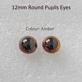 Needle Felting Craft Eyes - 12mm $0.80