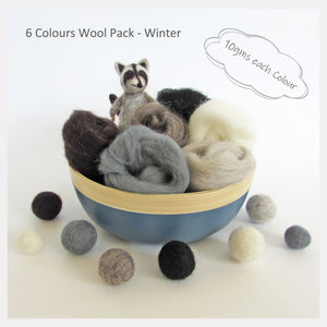 natural colour NZ wool roving, felting , felted animal, needle felting, weaving