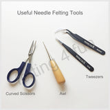 Needle Felting Tool -  Curved Scissors